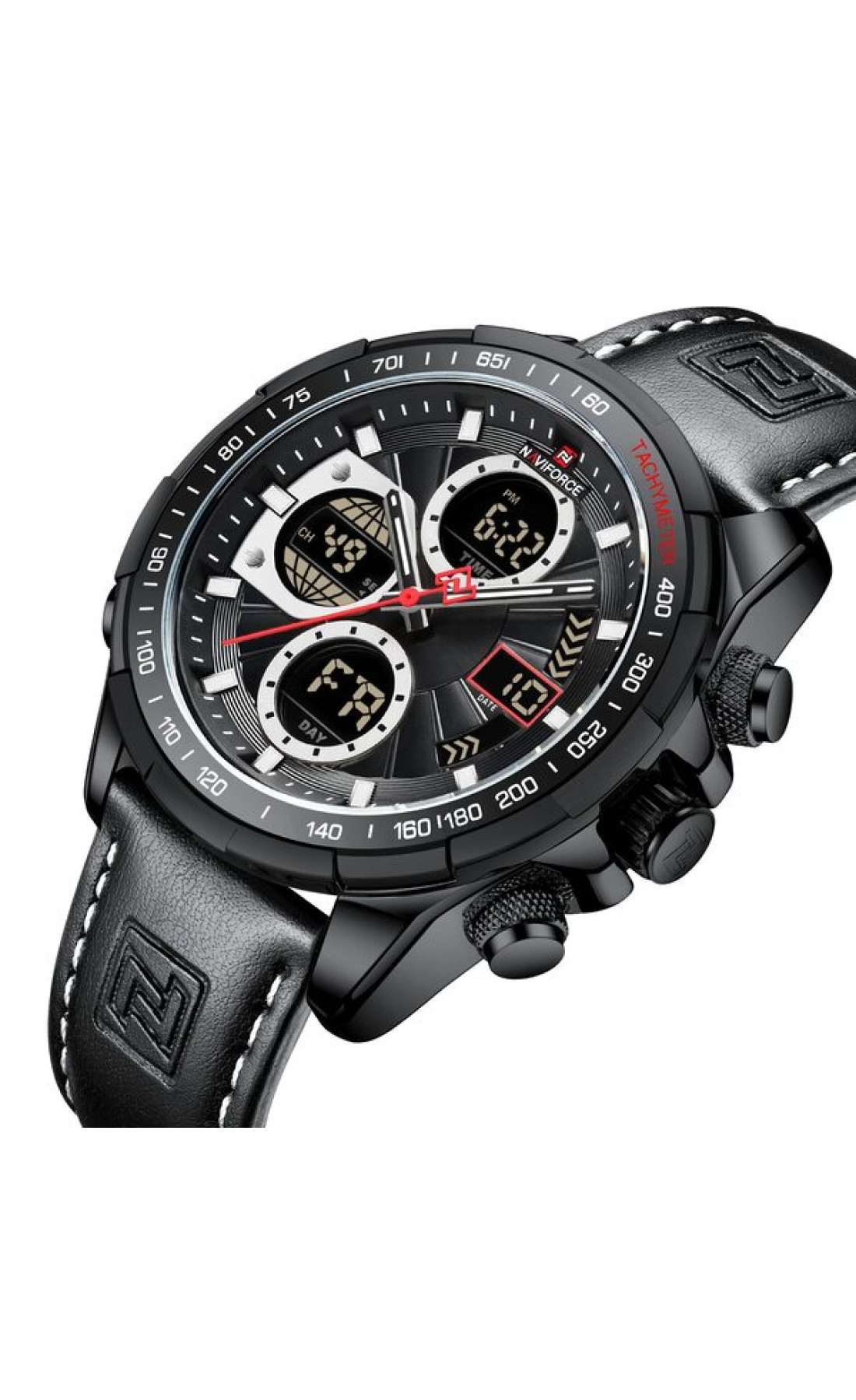 Чоловічий годинник  Naviforce Fly Black
