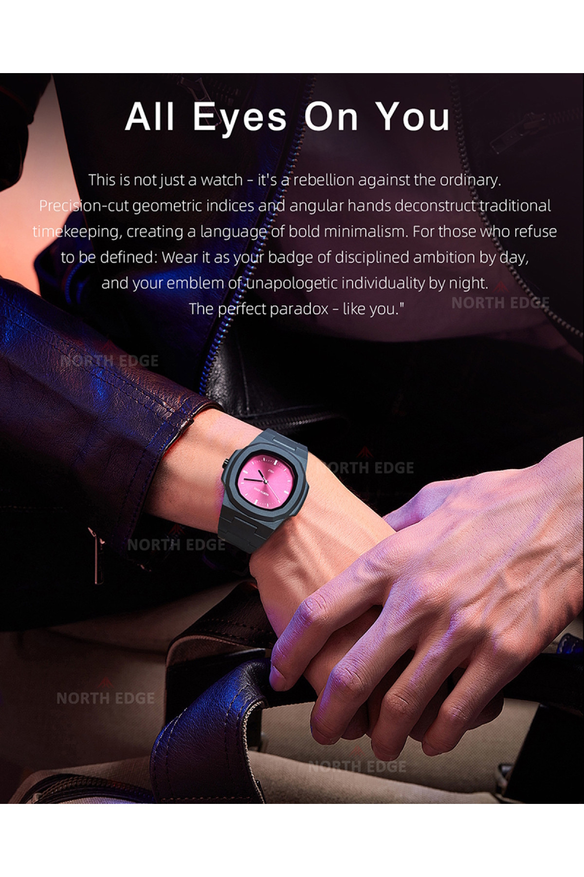 Чоловічий годинник  North Edge Volt 5 Bar