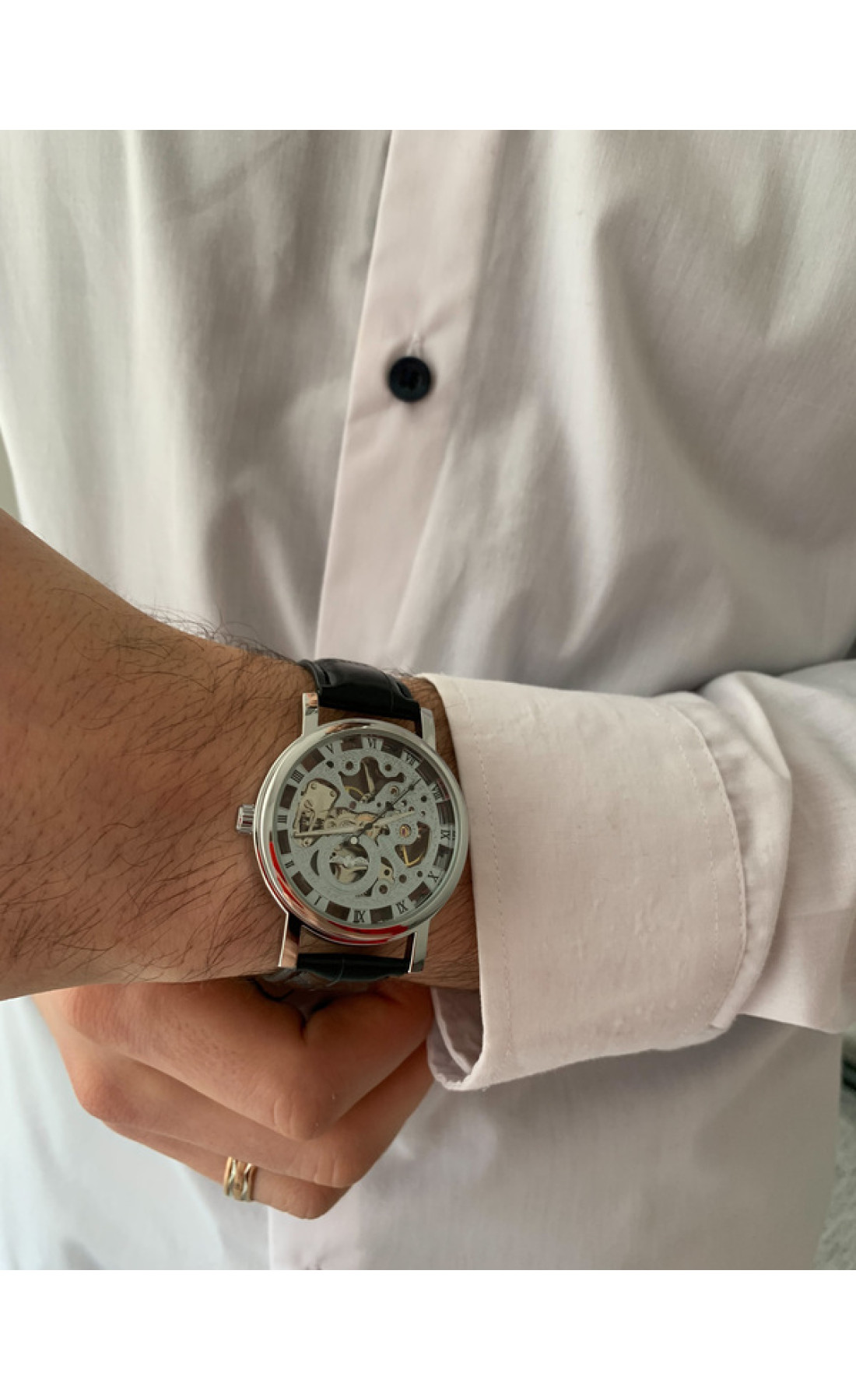 Чоловічий годинник  Winner Silver