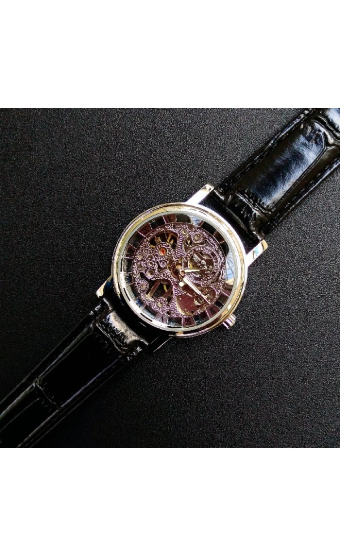 Чоловічий годинник  Winner Silver