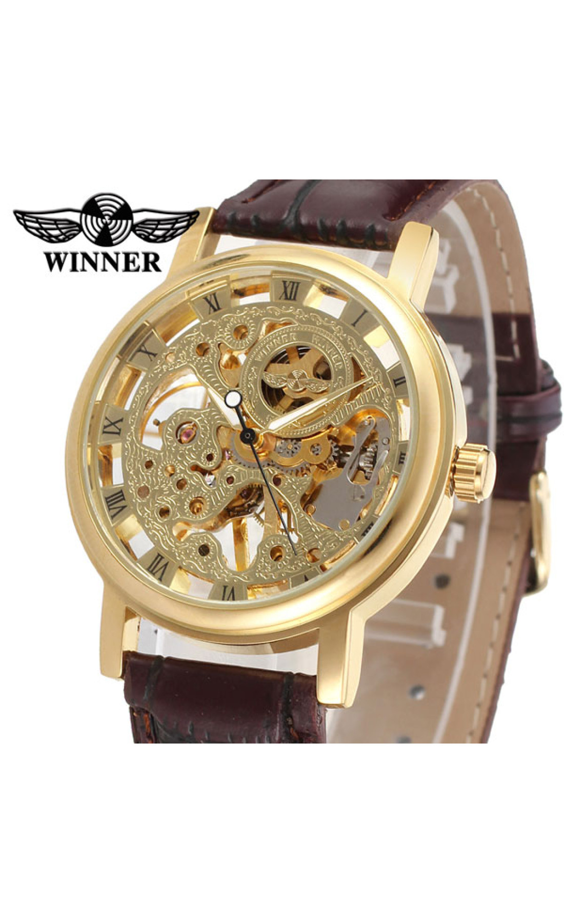 Чоловічий годинник  Winner Gold