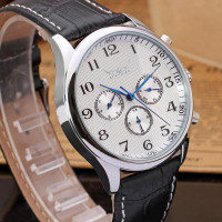 Чоловічий годинник  Jaragar Elite White