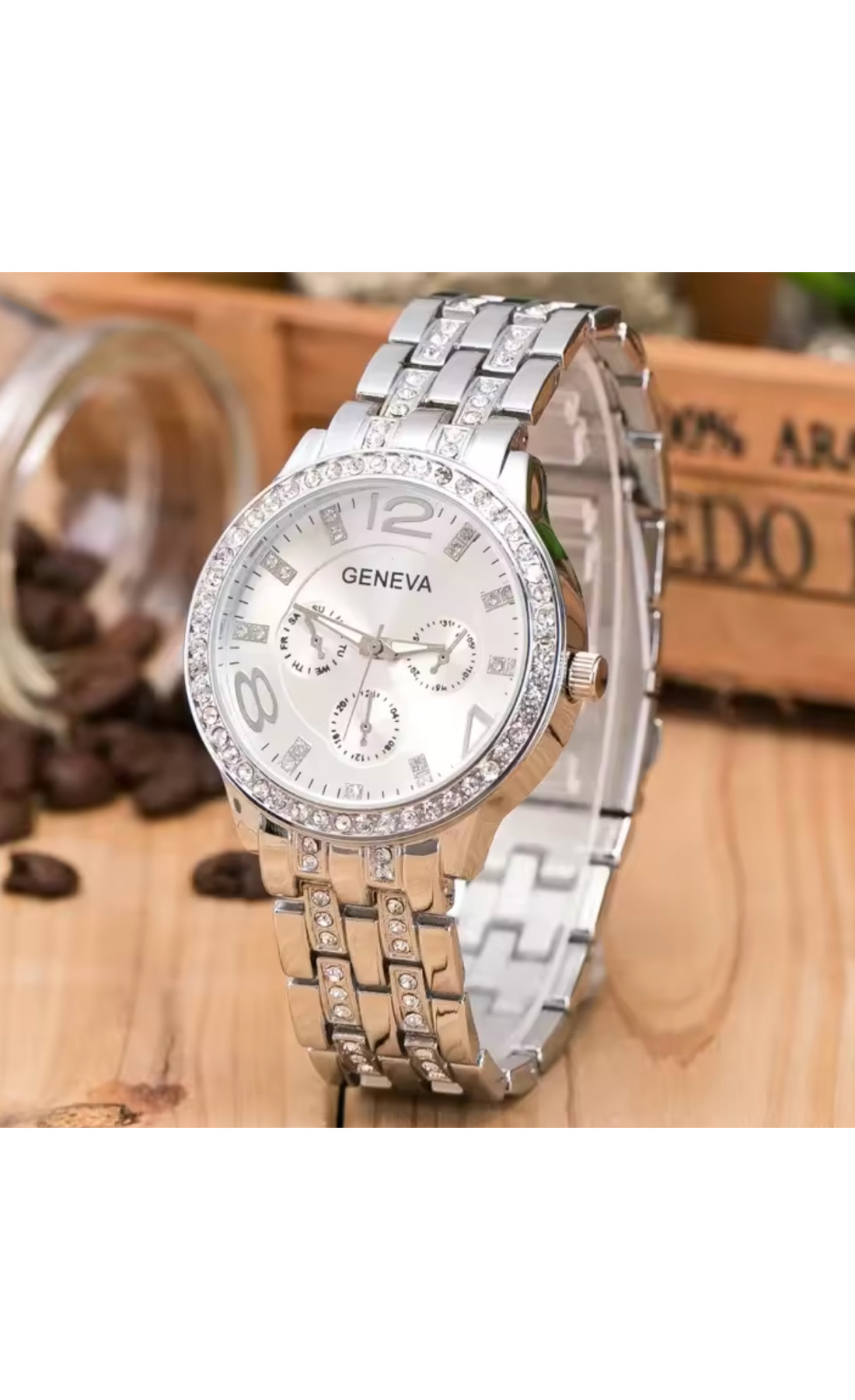 Жіночий годинник  Geneva Silver
