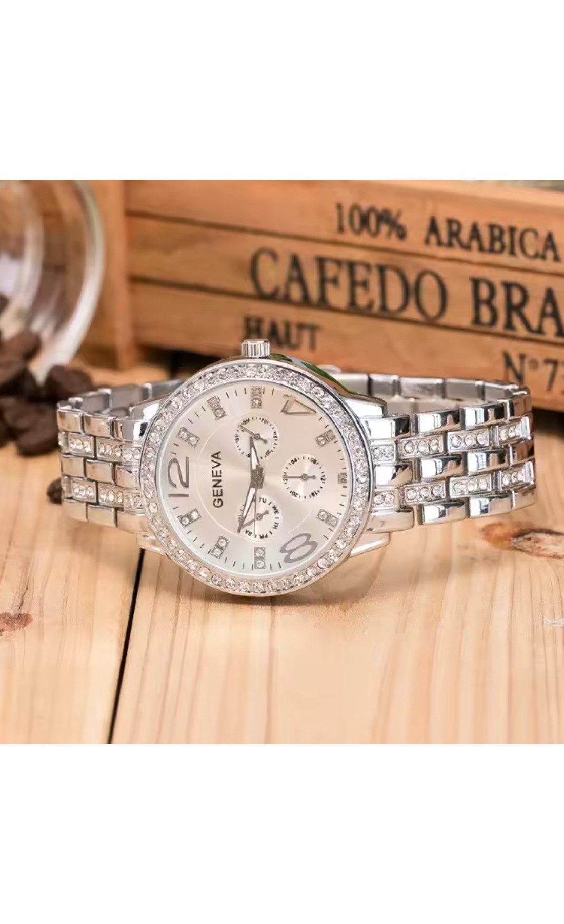 Жіночий годинник  Geneva Silver