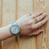 Жіночий годинник  Geneva Silver