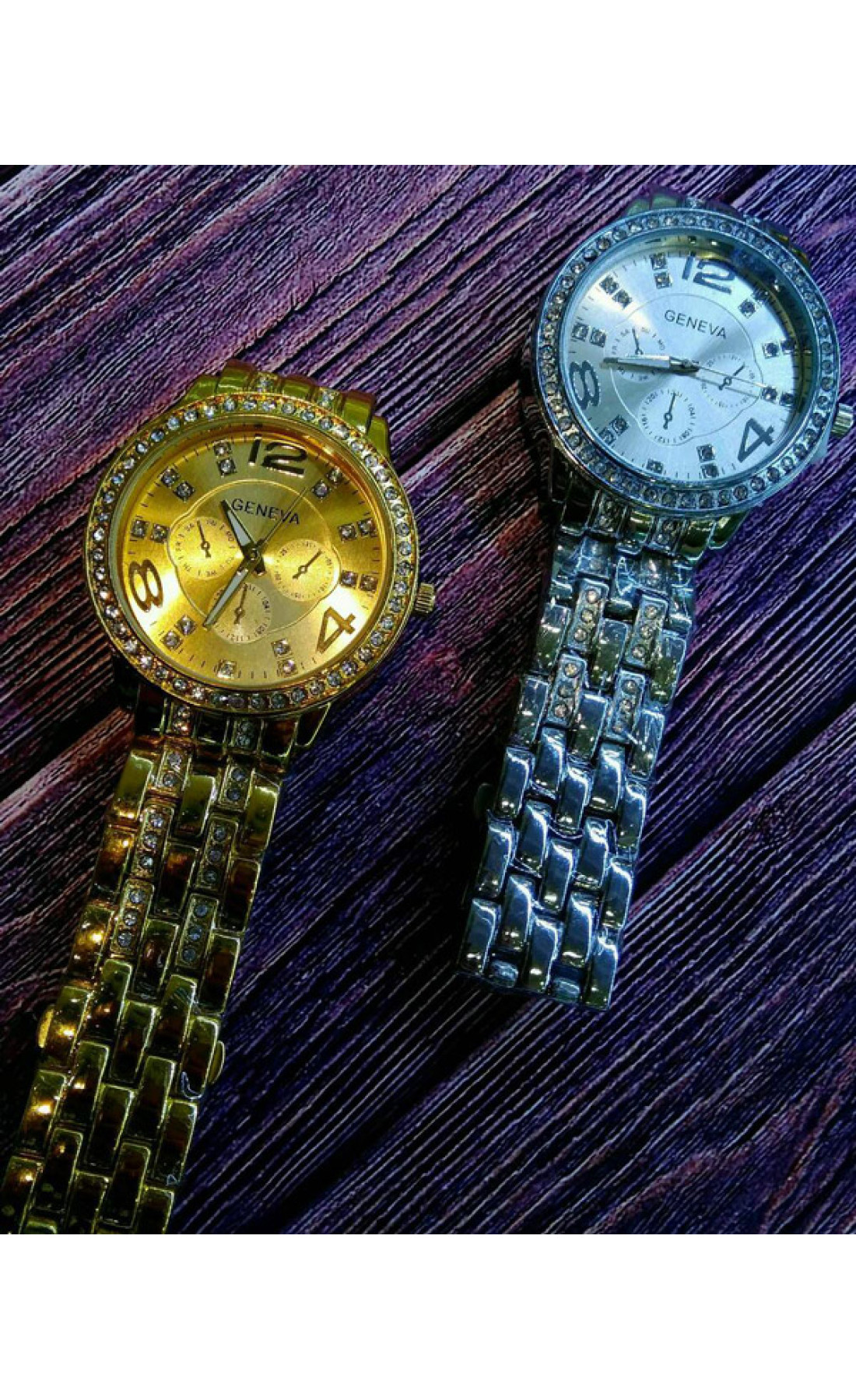 Жіночий годинник  Geneva Silver