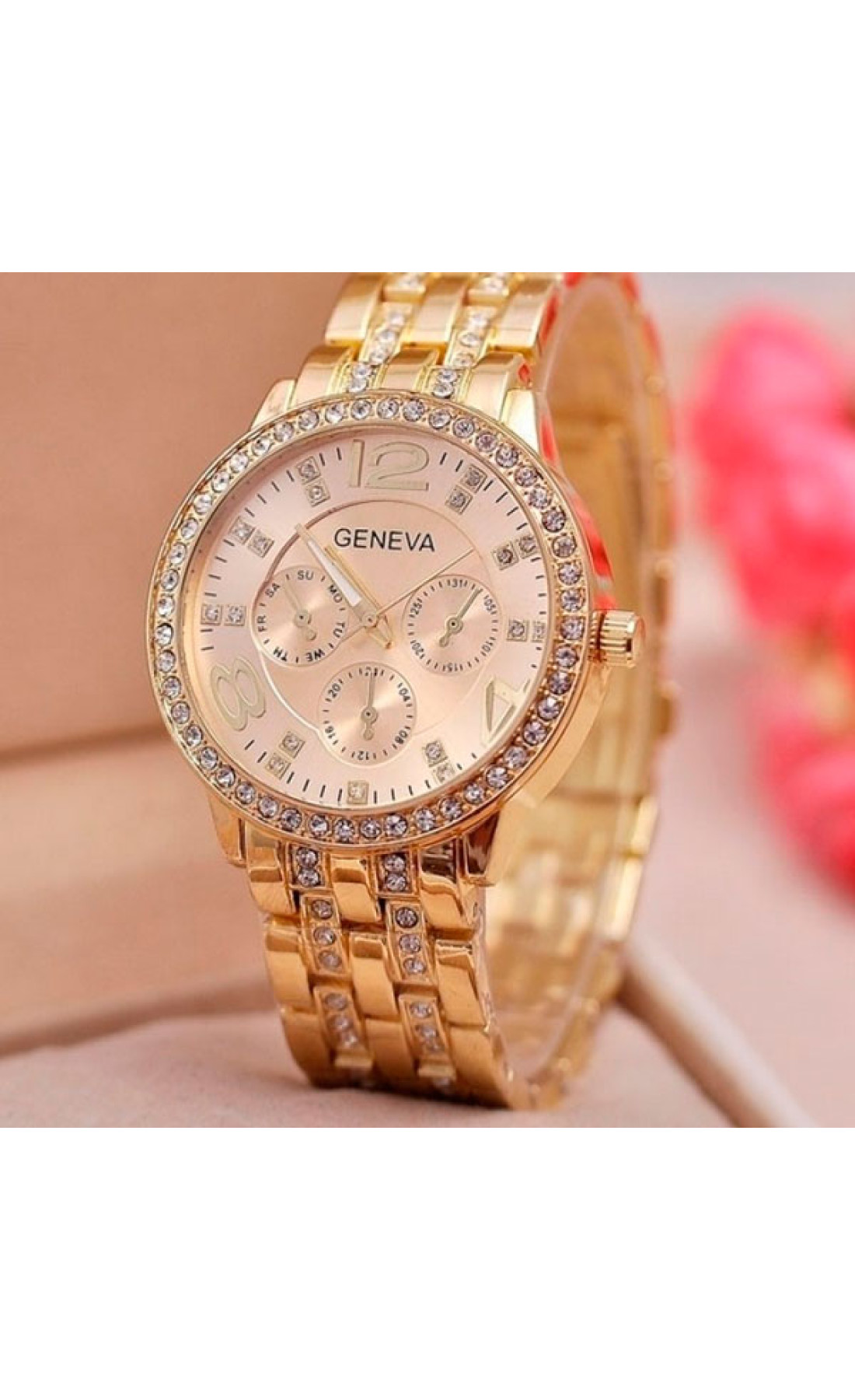 Жіночий годинник  Geneva Gold