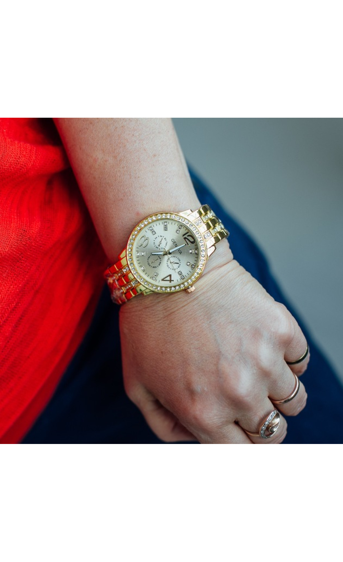 Жіночий годинник  Geneva Gold