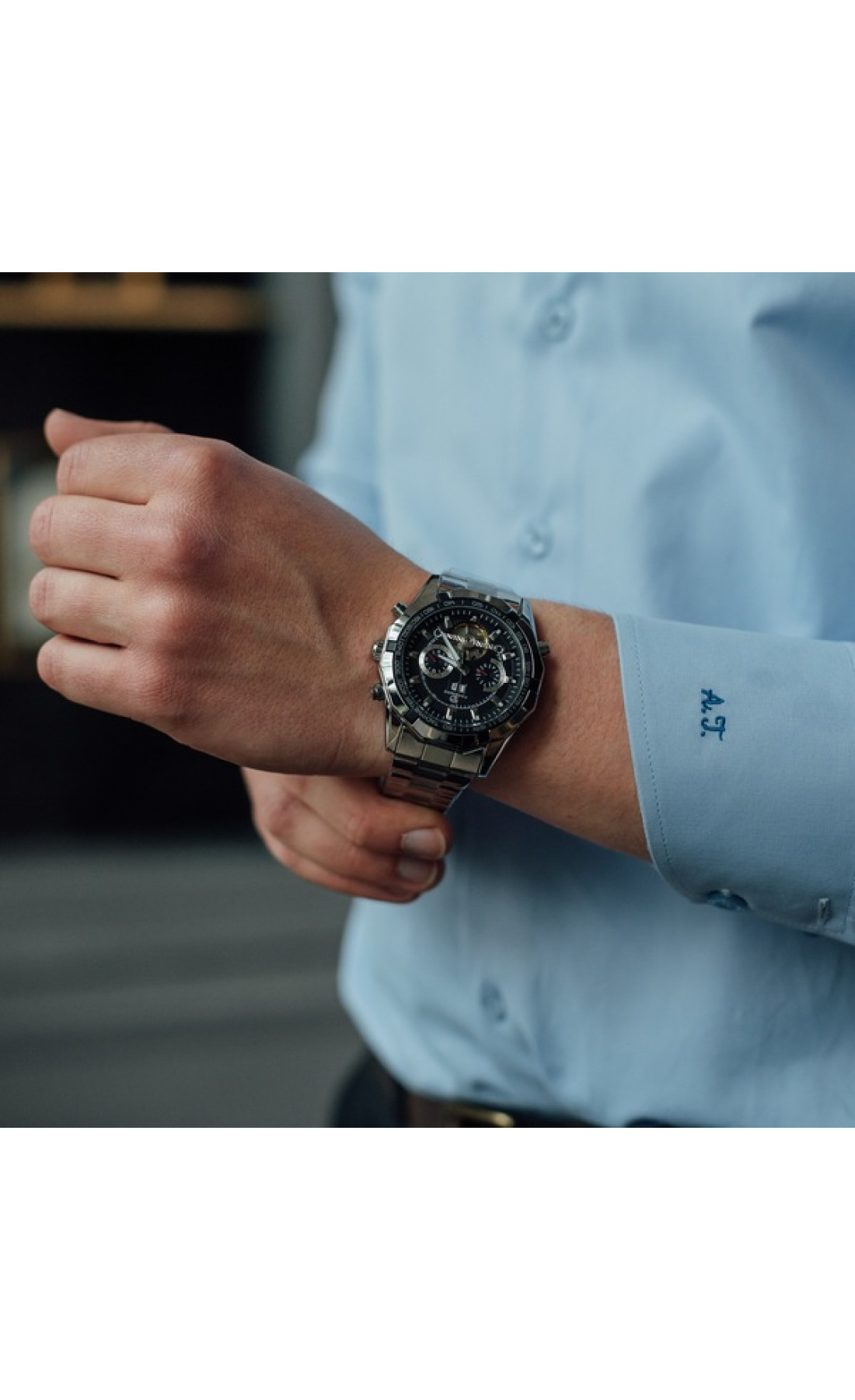 Чоловічий годинник  Forsining Texas