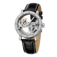 Чоловічий годинник  Forsining Air Silver