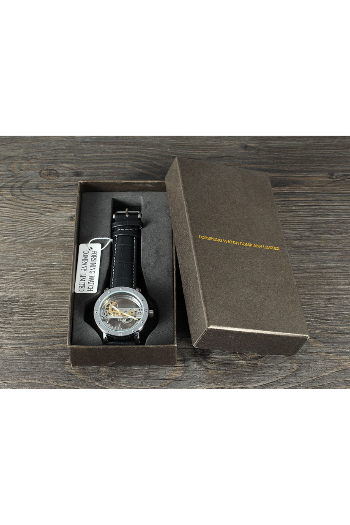 Чоловічий годинник  Forsining Air Silver