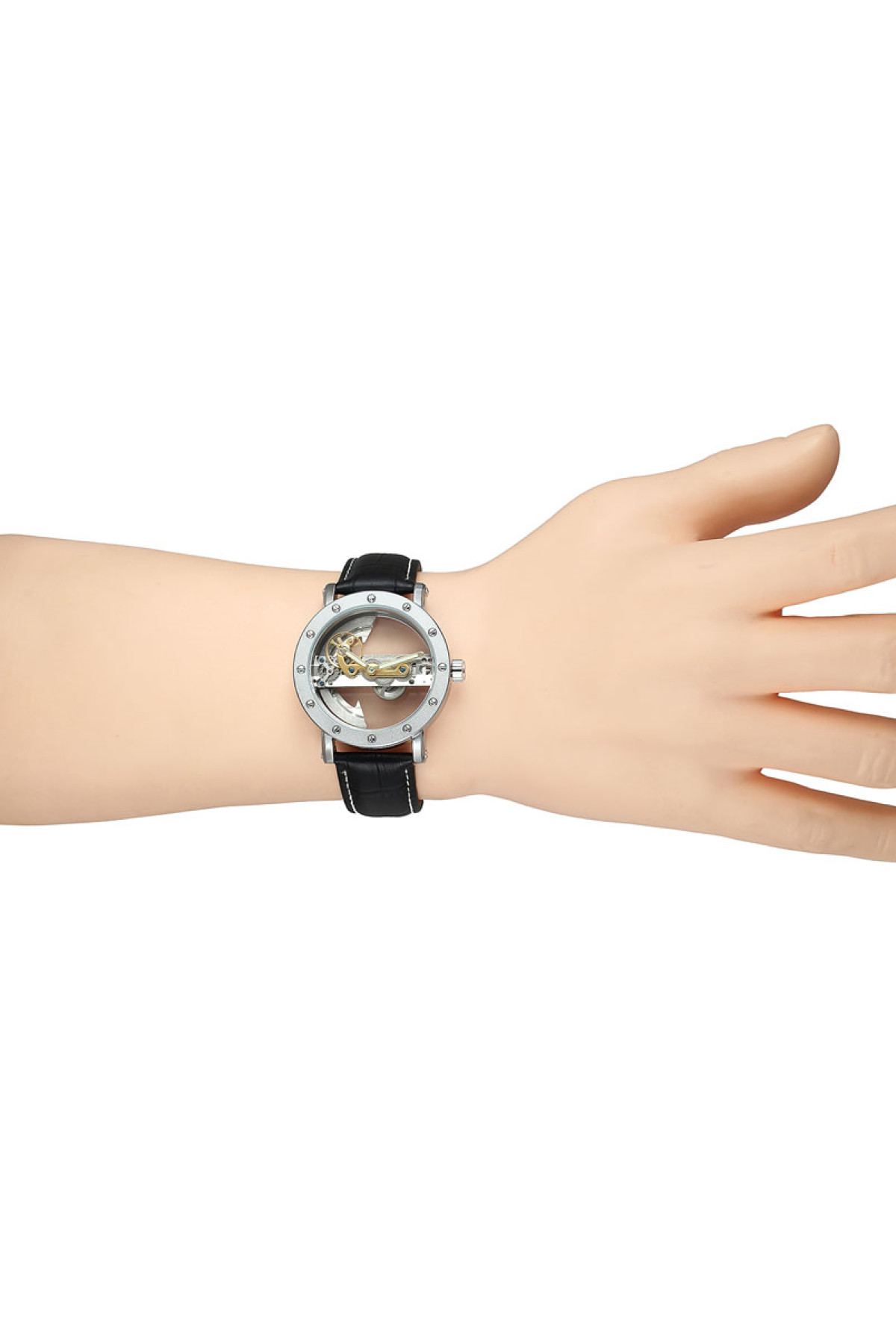 Чоловічий годинник  Forsining Air Silver