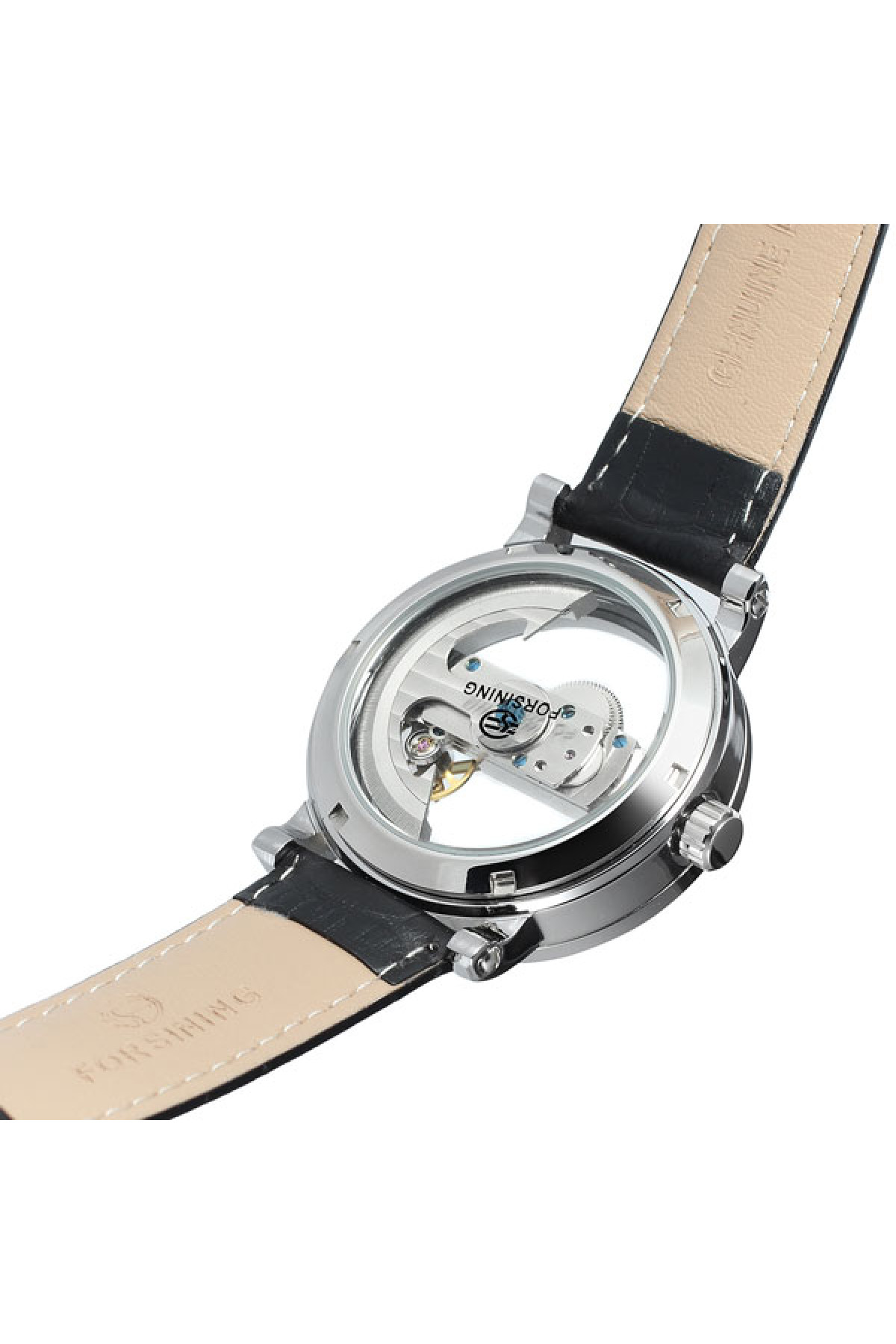 Чоловічий годинник  Forsining Air Silver