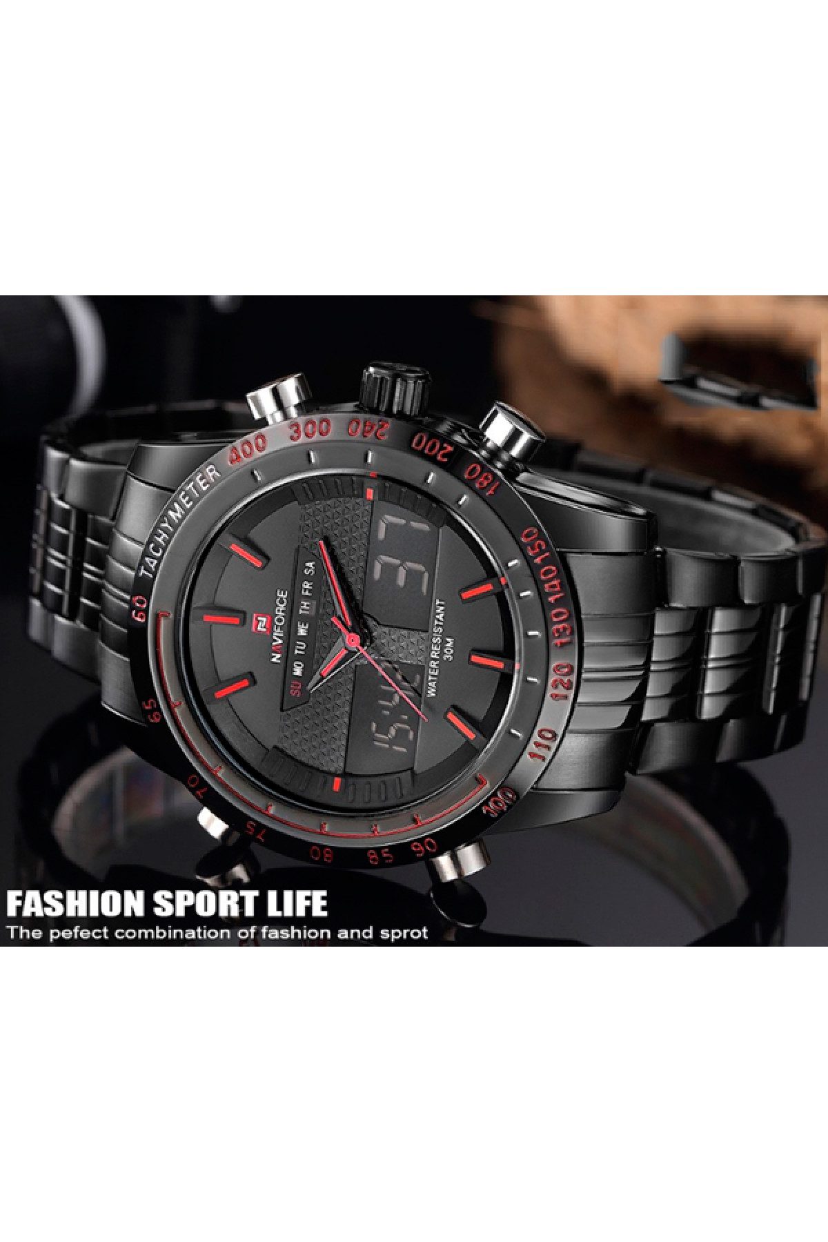 Чоловічий годинник  Naviforce Army NF9024