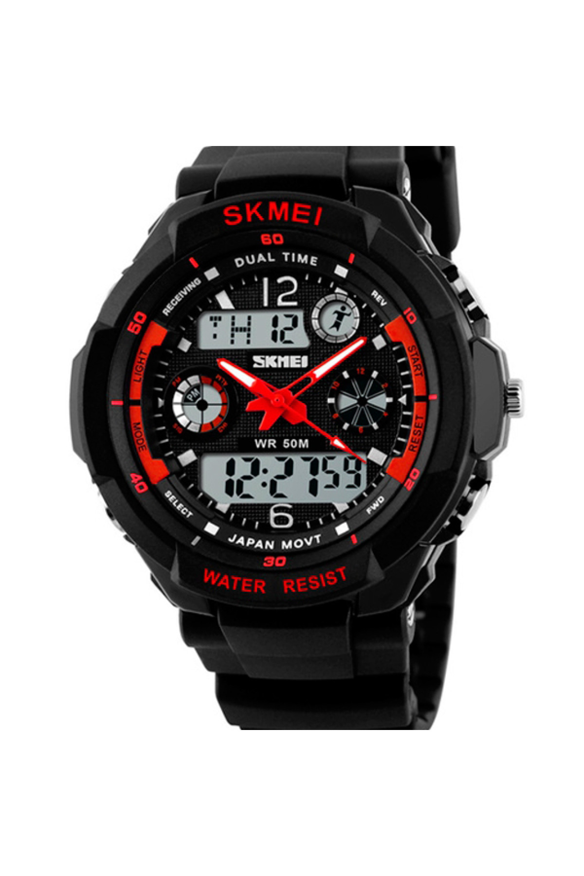 Чоловічий годинник  Skmei S-Shock Red 0931R