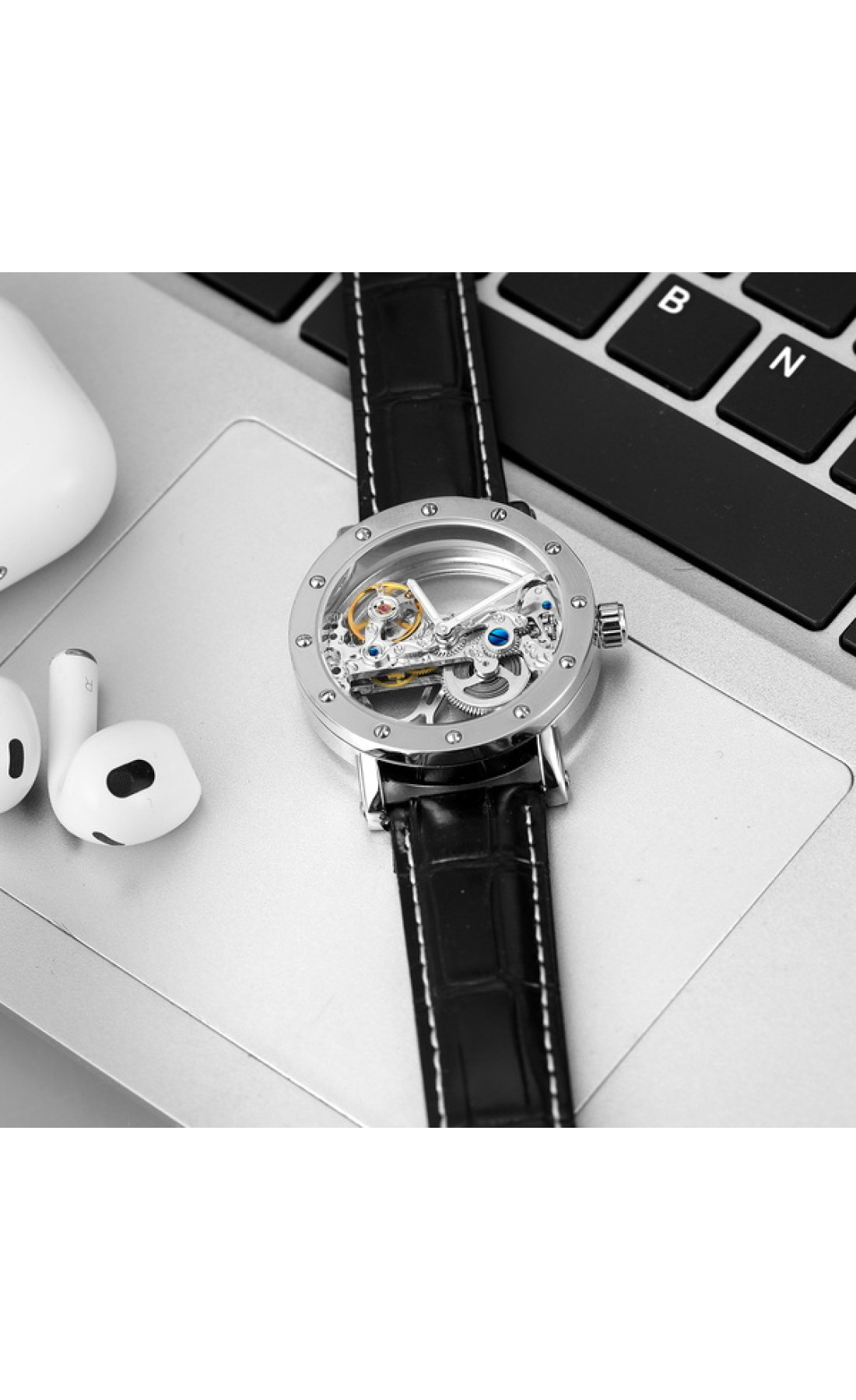 Жіночий годинник  Forsining Air Silver II