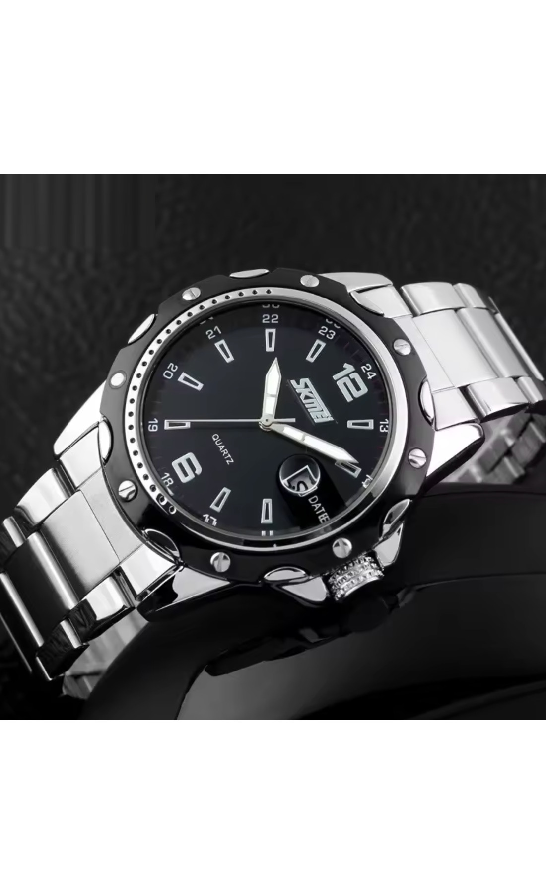 Чоловічий годинник  Skmei Robby Steel 0992S
