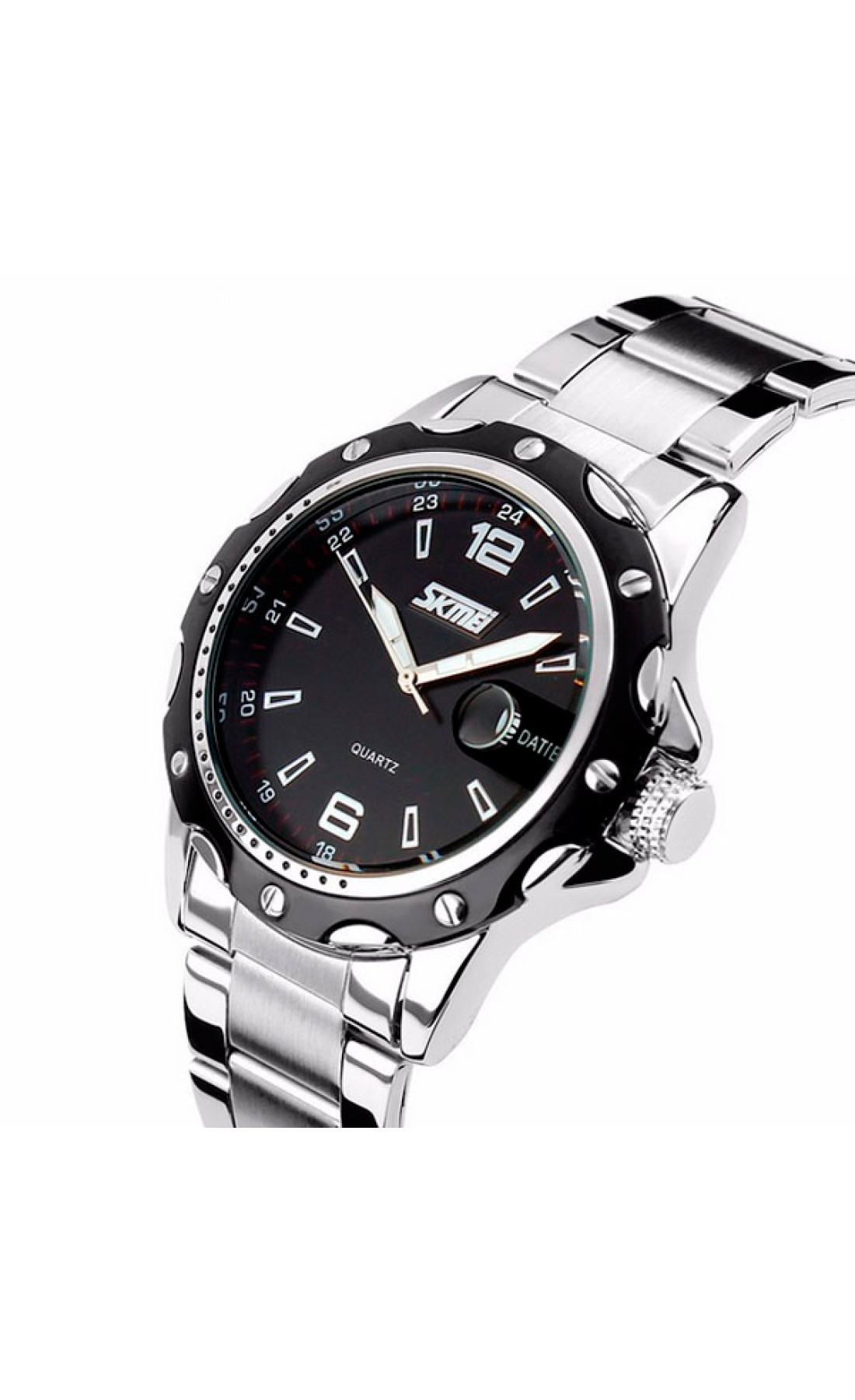 Чоловічий годинник  Skmei Robby Steel 0992S