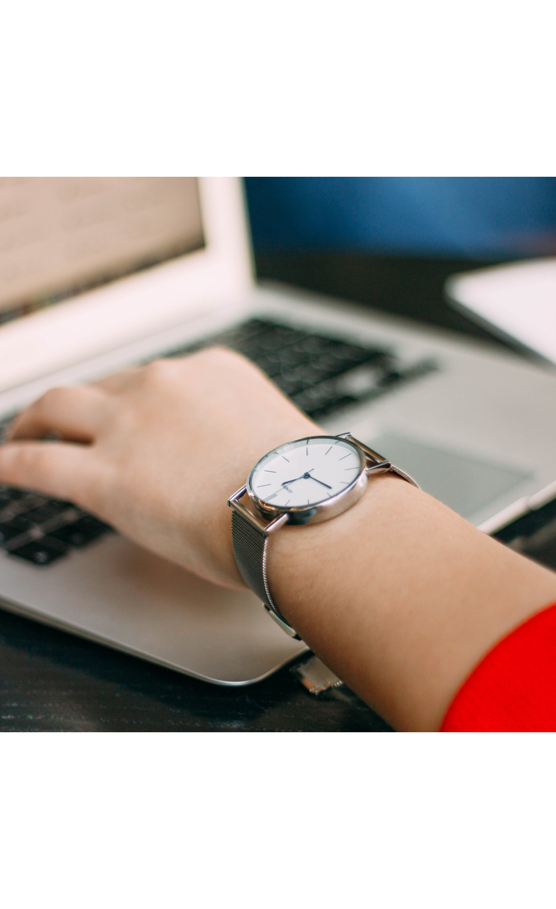 Жіночий годинник  Geneva Steel Silver