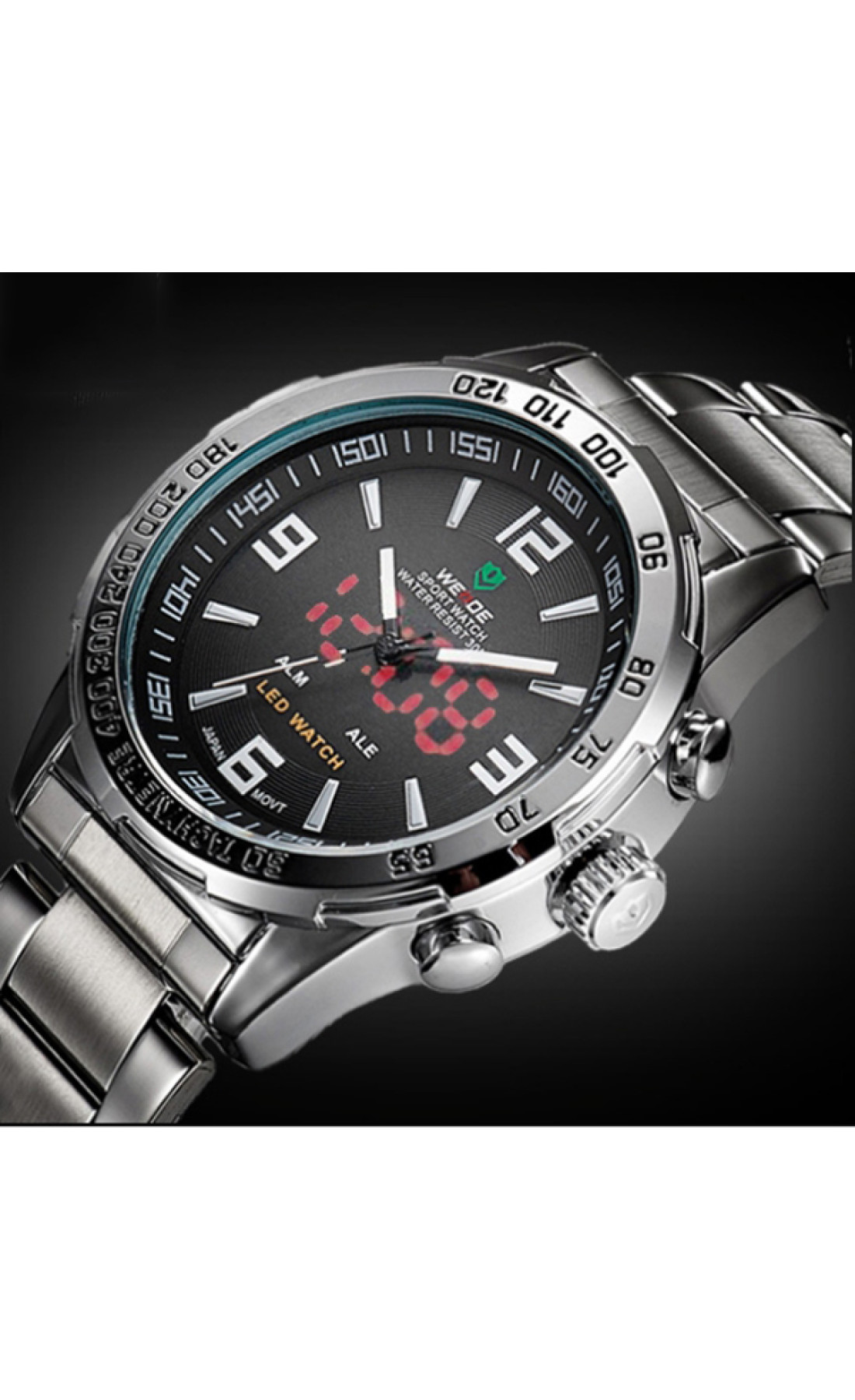 Чоловічий годинник  Weide Standart Silver
