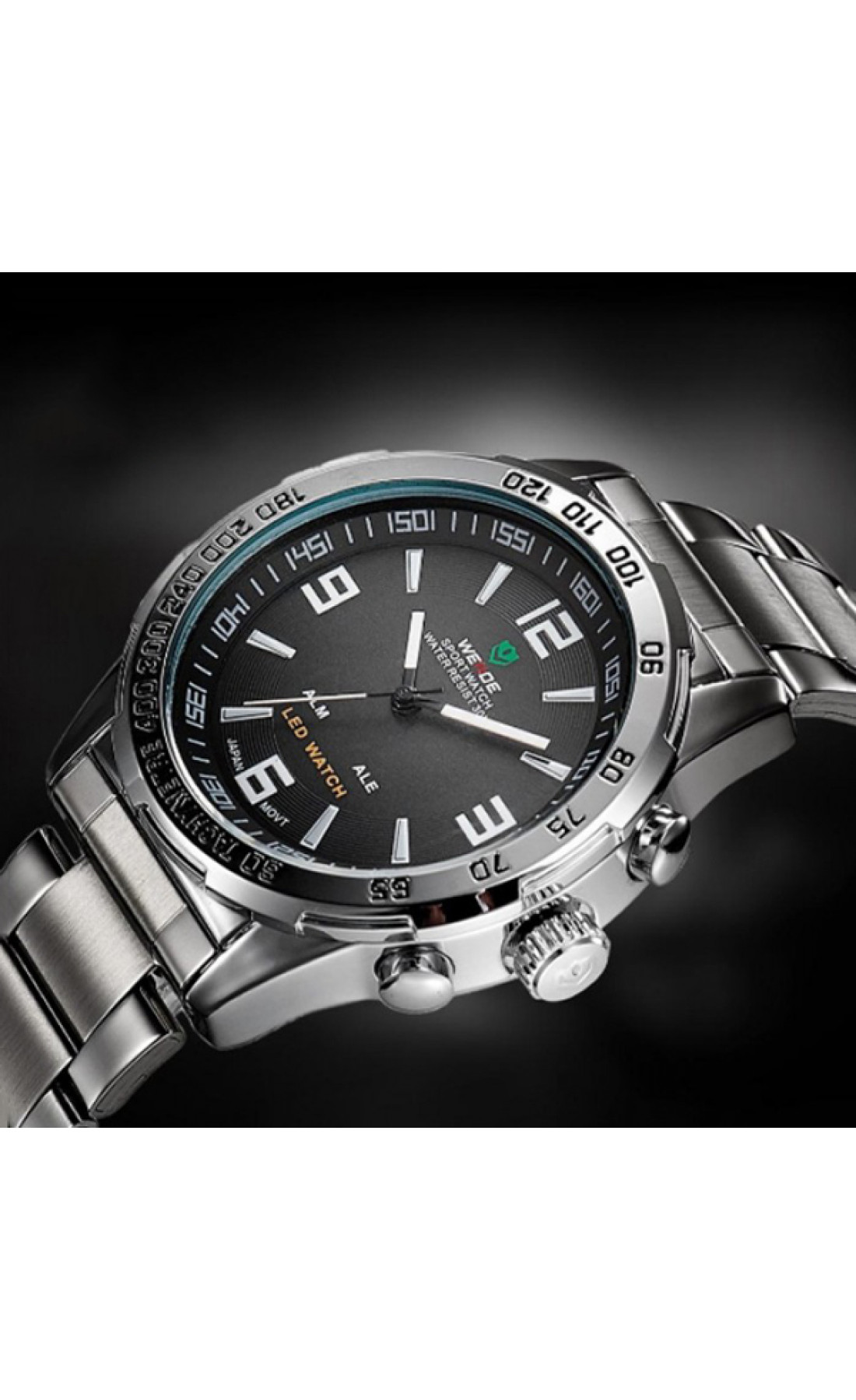 Чоловічий годинник  Weide Standart Silver