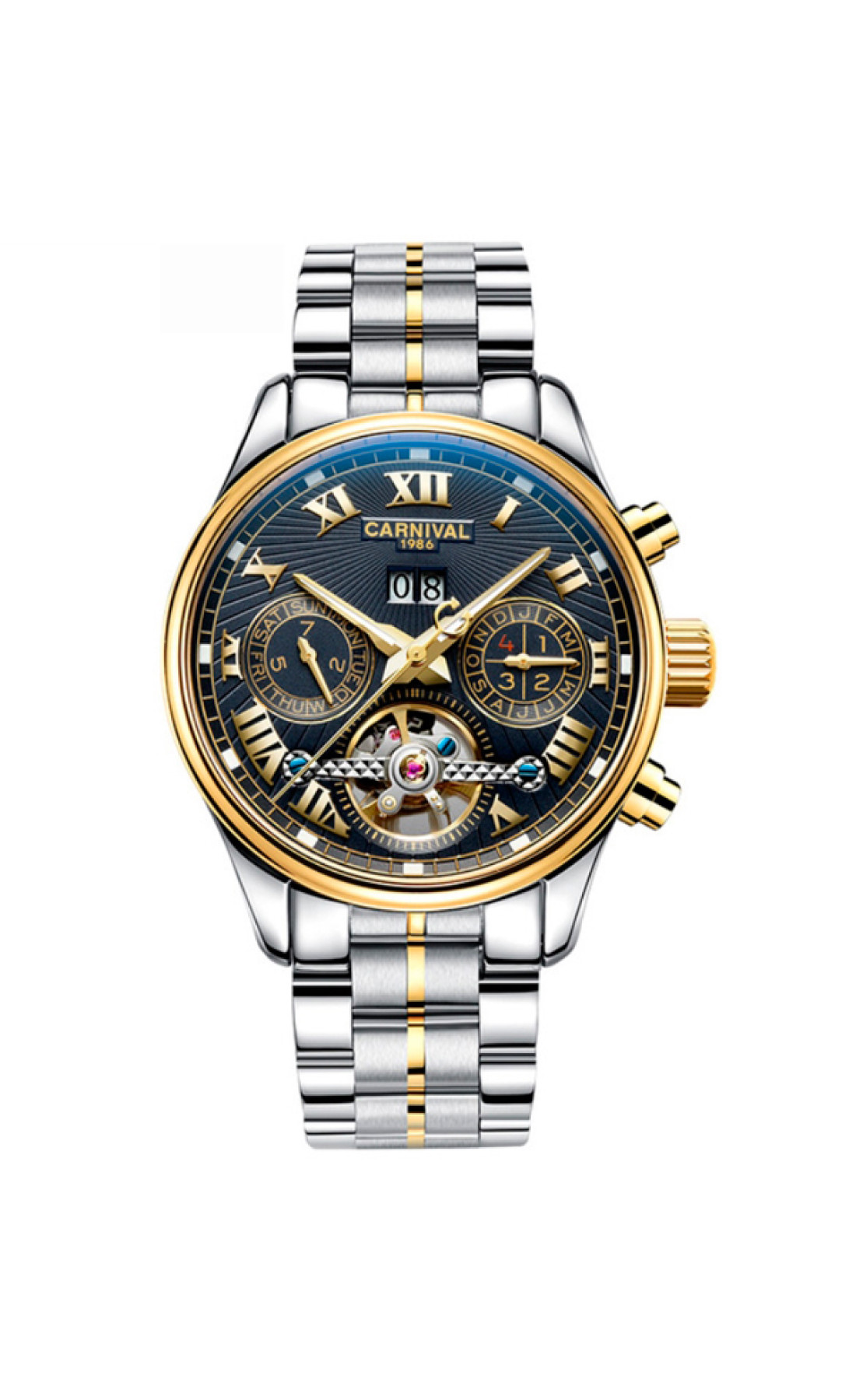 Чоловічий годинник  Carnival Sappfire Silver