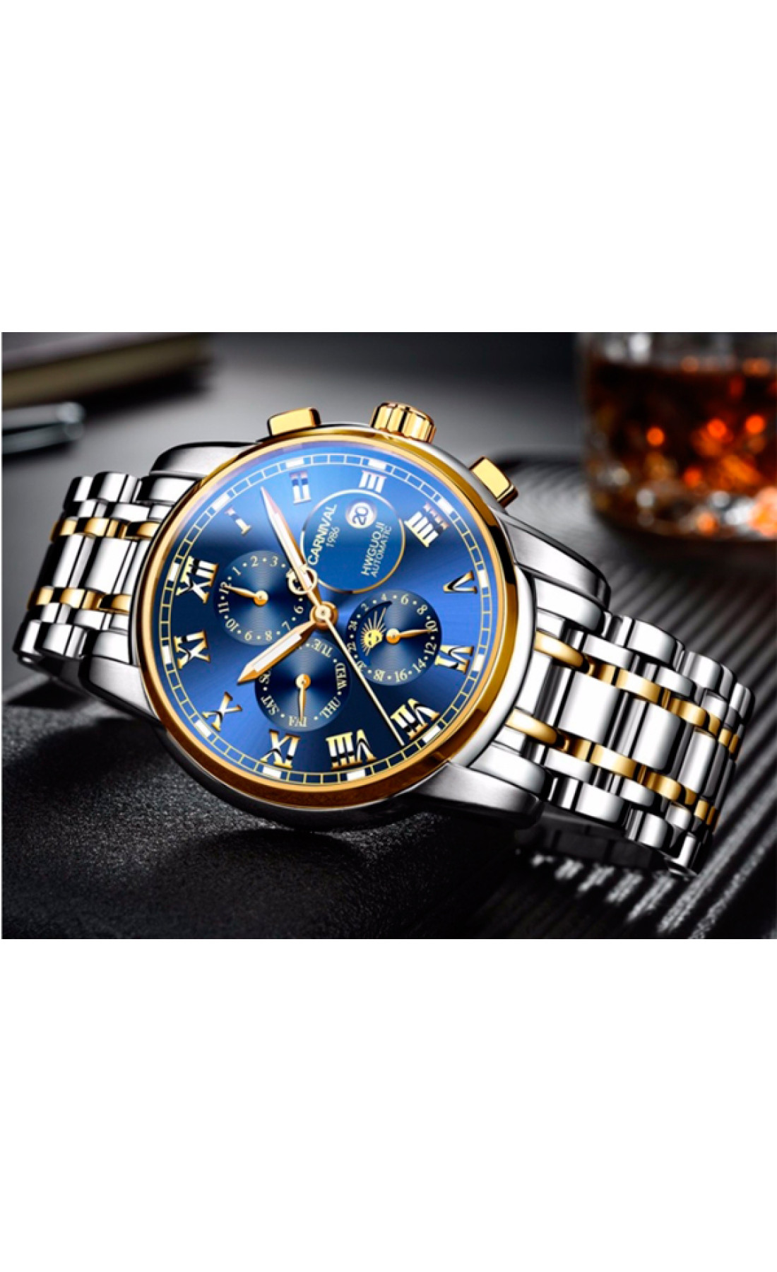 Чоловічий годинник  Carnival London Silver