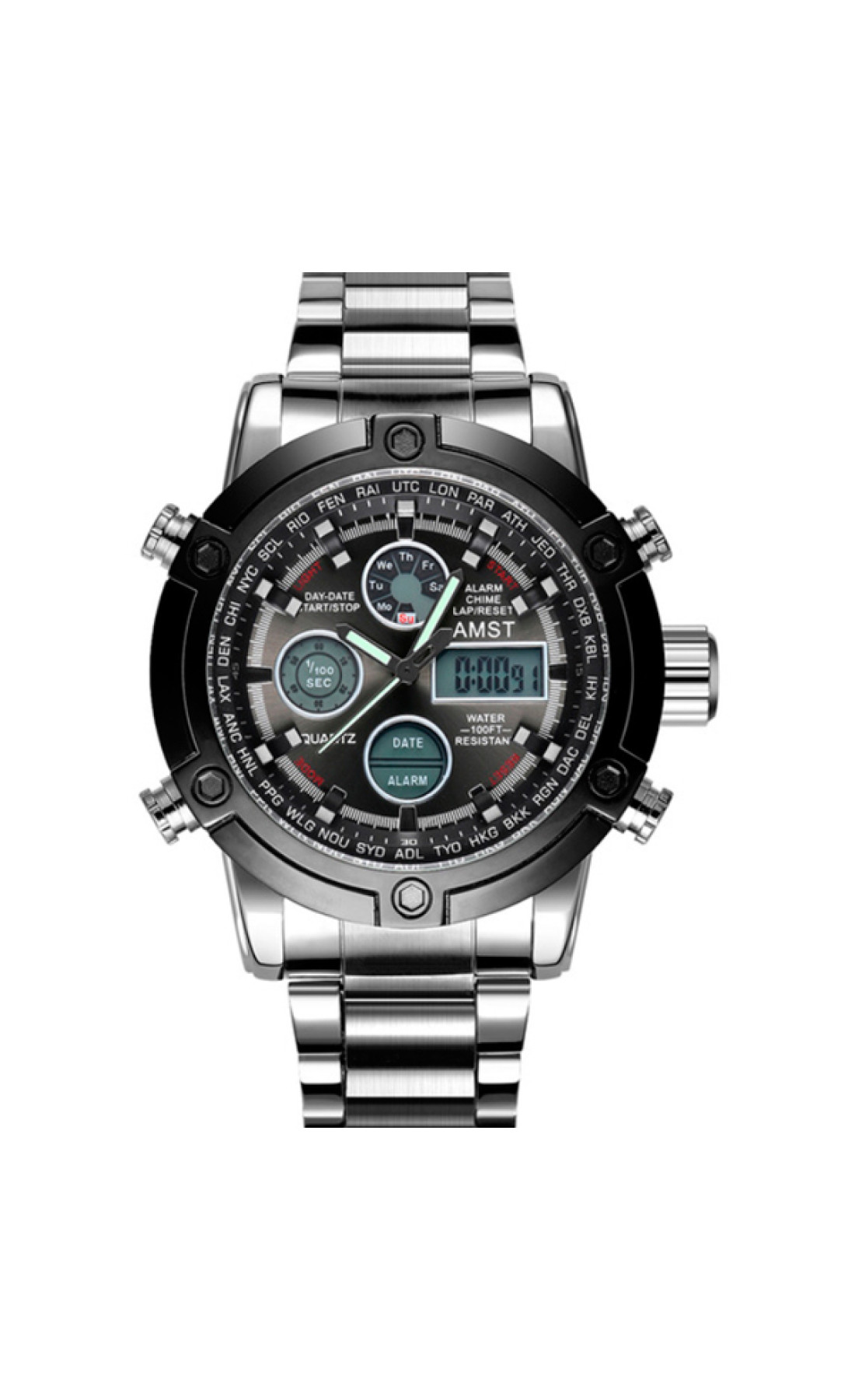 Чоловічий годинник  AMST Mountain Steel