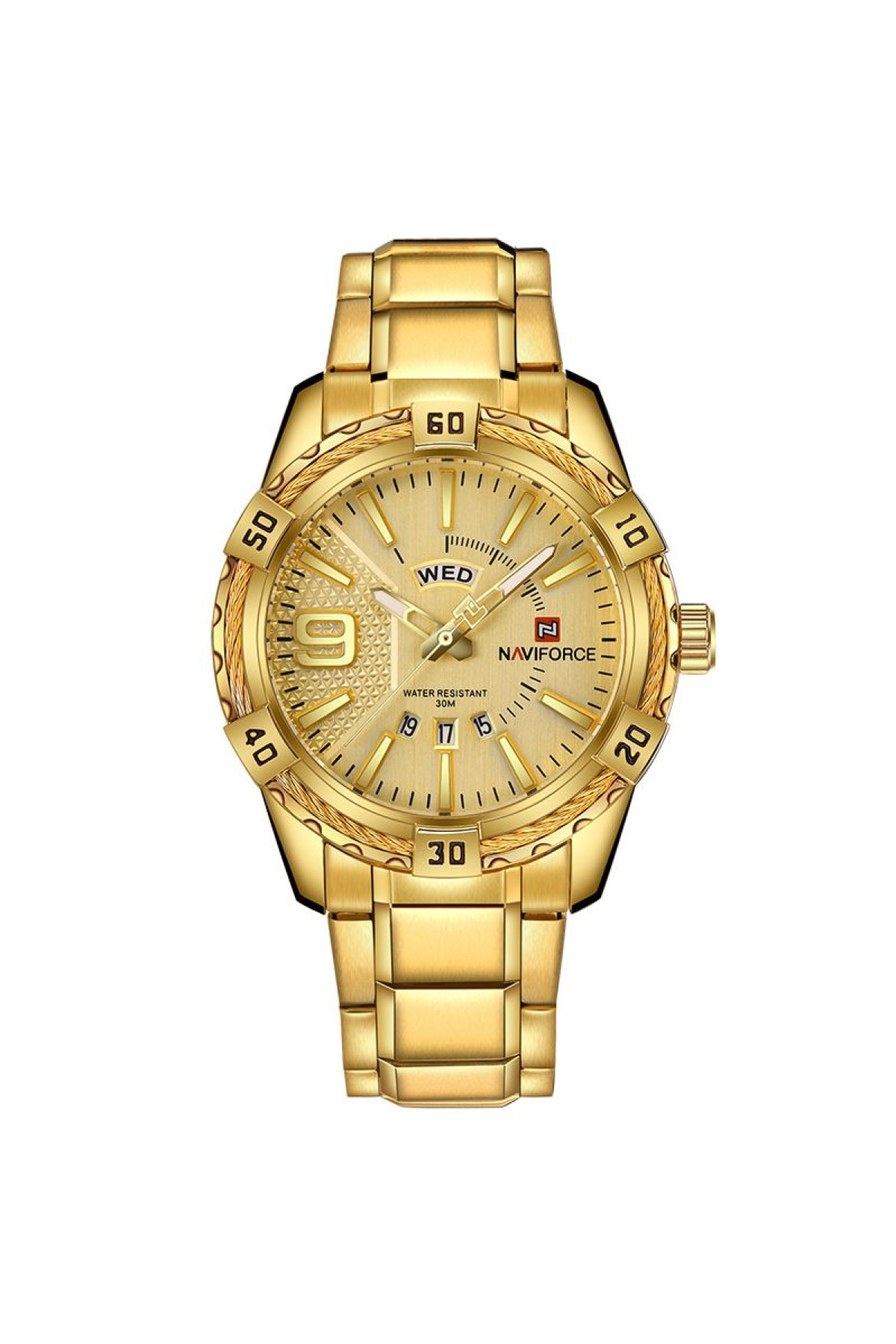 Чоловічий годинник  Naviforce Yacht Gold