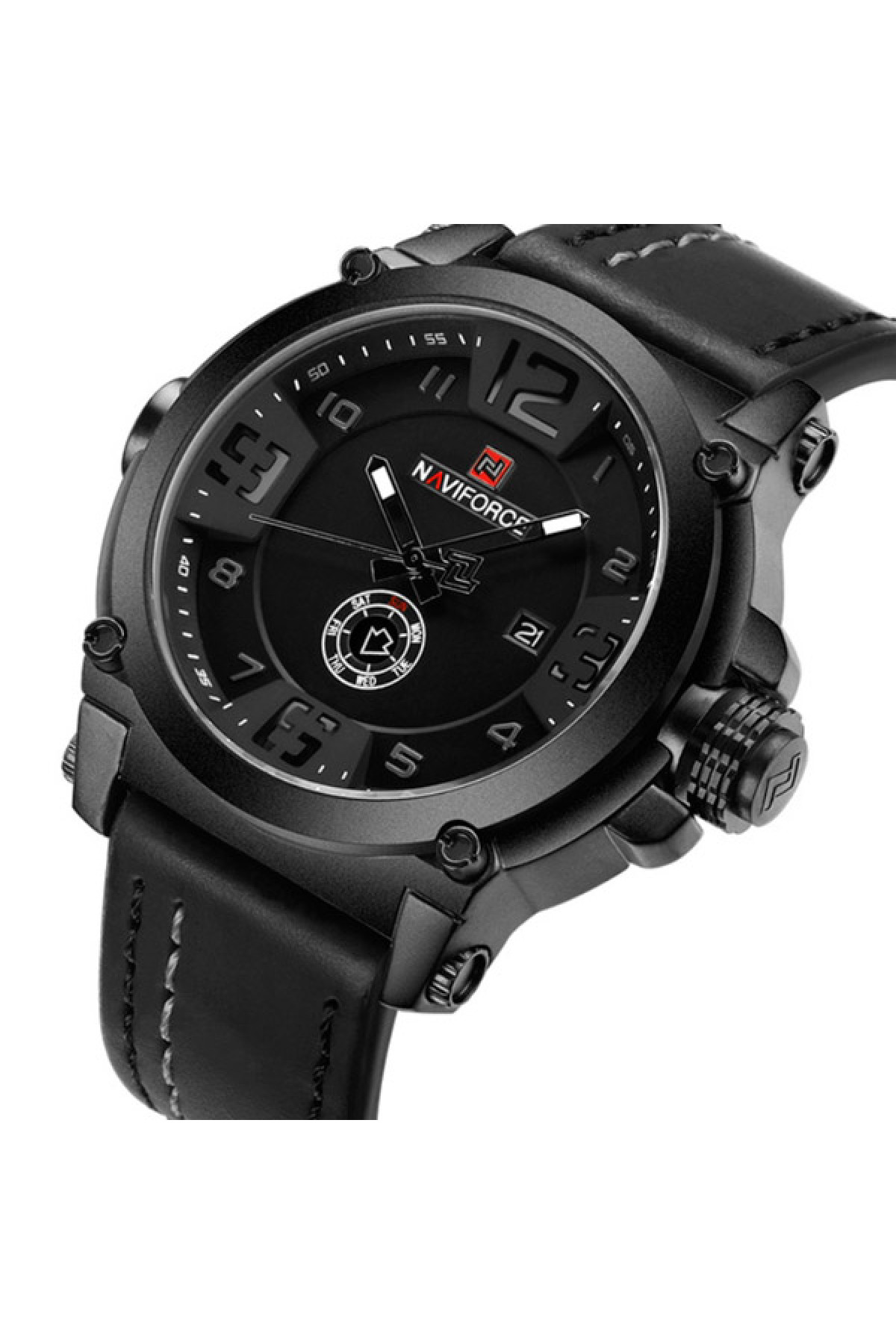 Чоловічий годинник  Naviforce Plaza Black NF9099