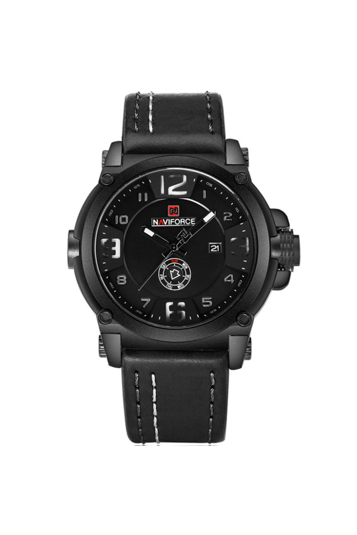 Чоловічий годинник  Naviforce Plaza Black NF9099