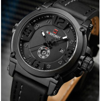 Чоловічий годинник  Naviforce Plaza Black NF9099