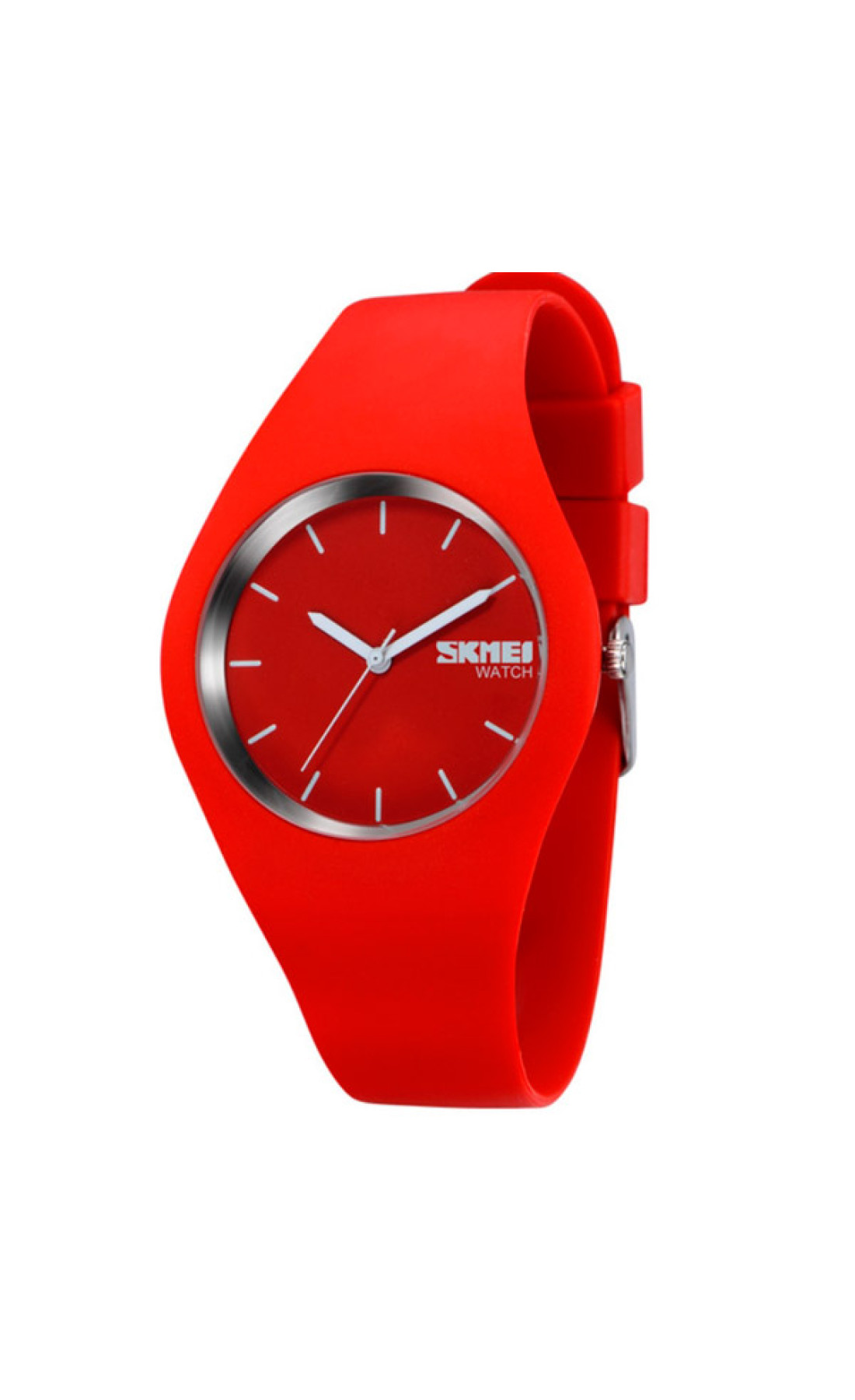 Жіночий годинник  Skmei Rubber Red 9068R