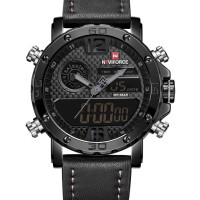 Чоловічий годинник  Naviforce Next Black 9134