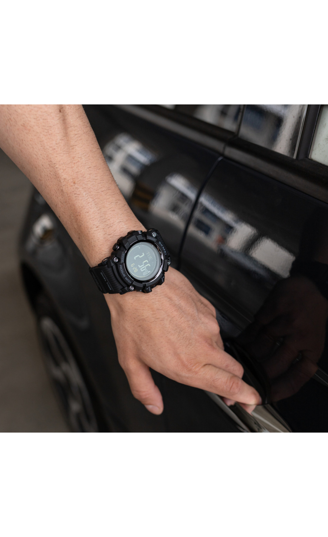 Чоловічий годинник  Skmei Processor з компасом