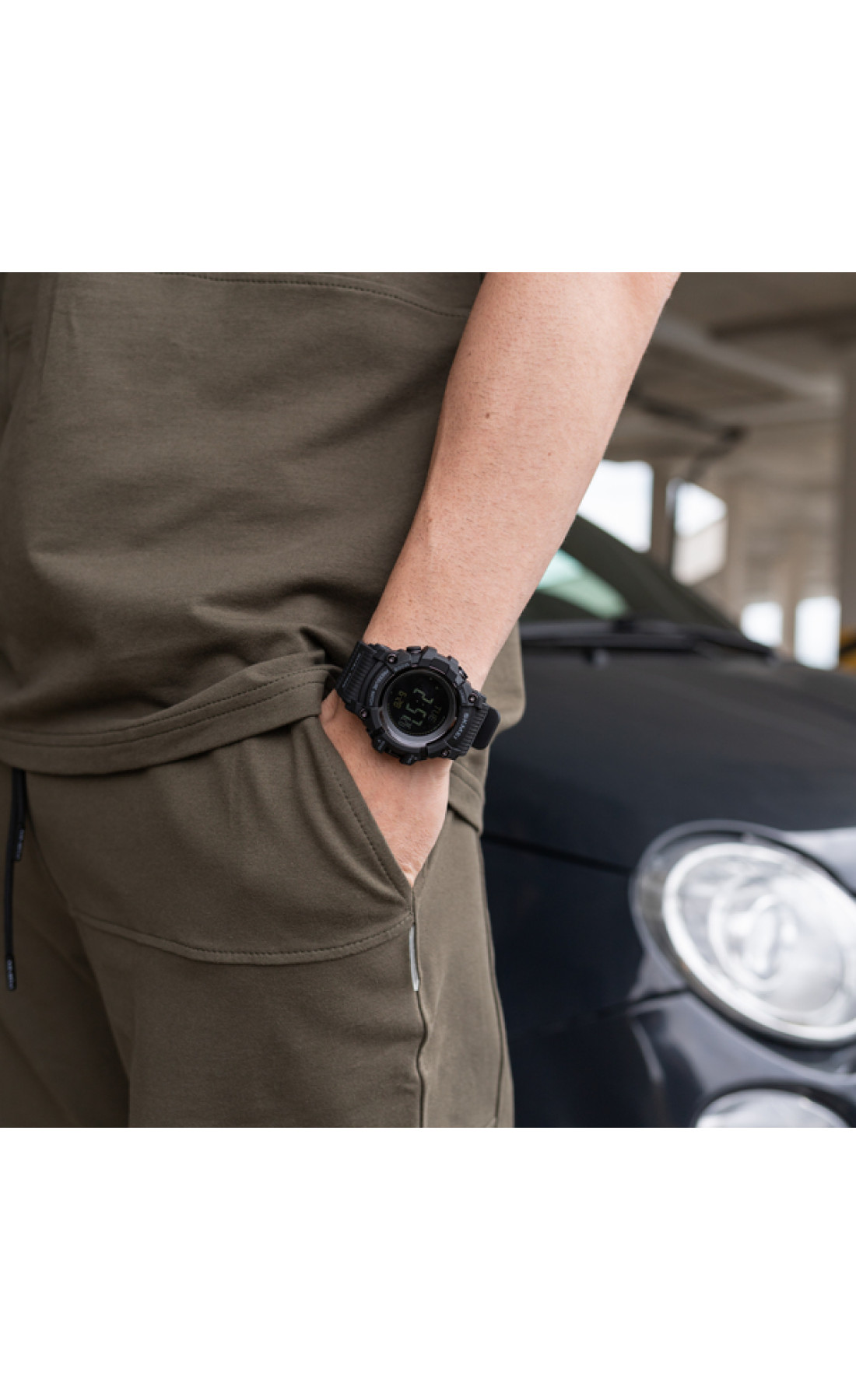 Чоловічий годинник  Skmei Processor з компасом