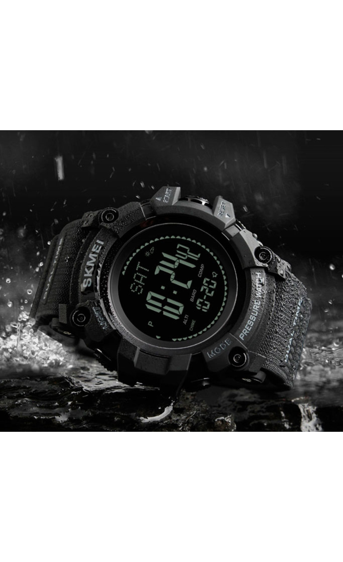 Смарт годинник  Smart Skmei Processor з крокоміром і барометром