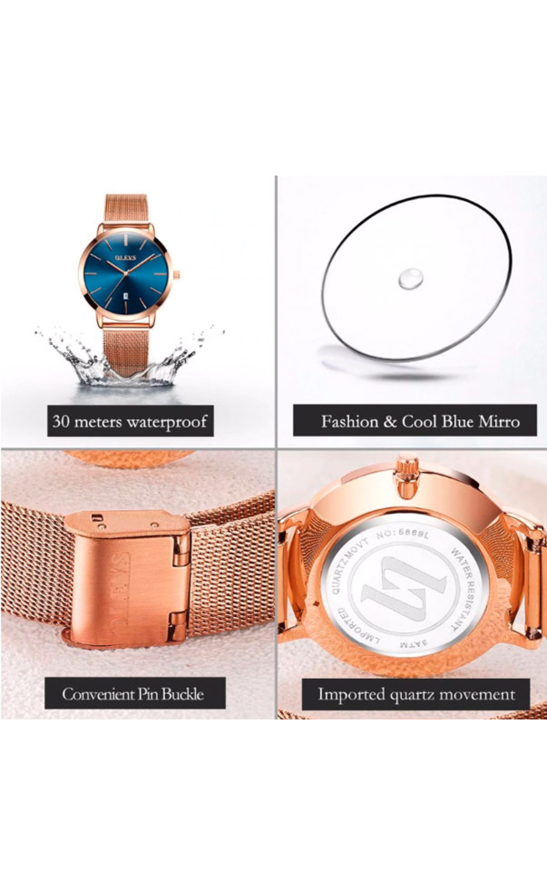 Жіночий годинник  Shengke Olevs