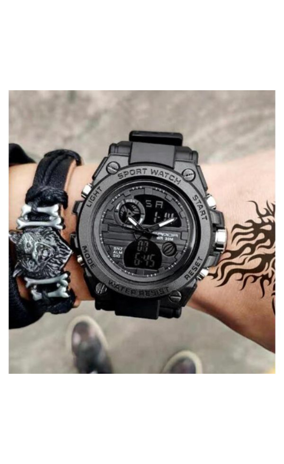 Чоловічий годинник  Sanda Tattoo