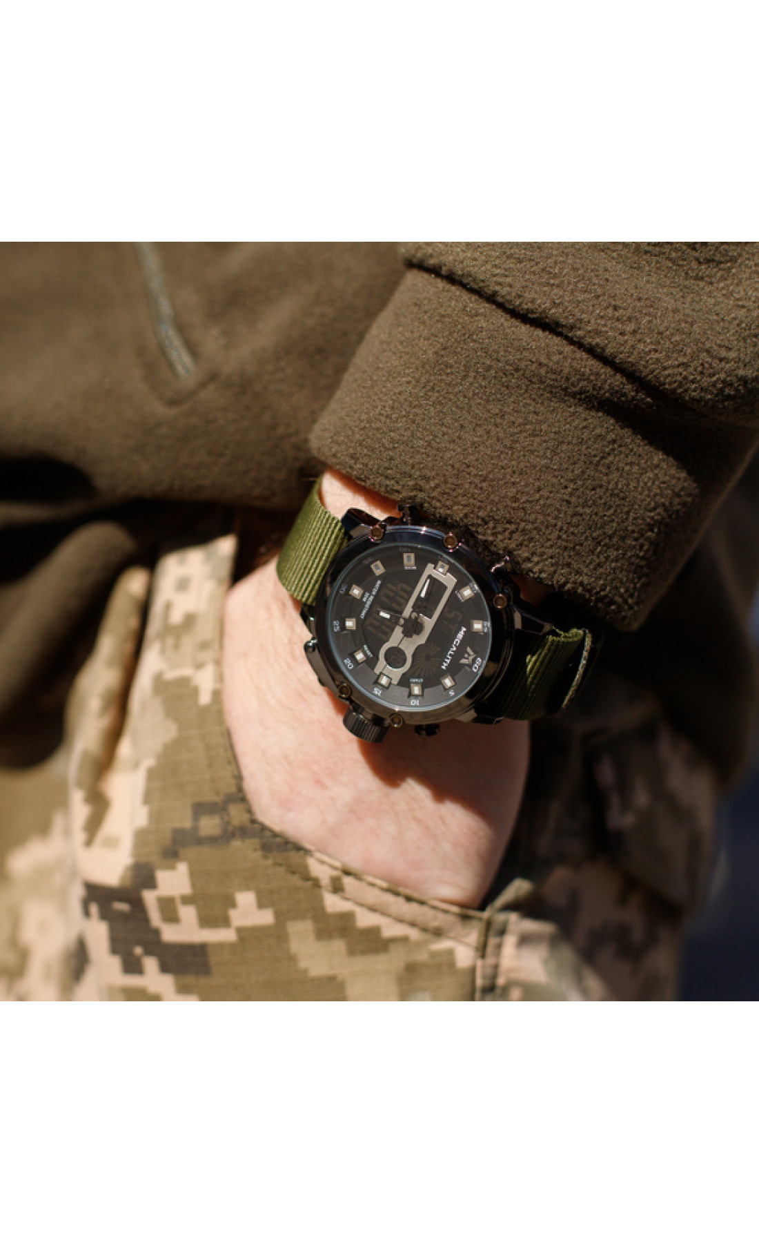 Чоловічий годинник  MegaLith Prof Green