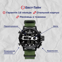 Чоловічий годинник  MegaLith Prof Green