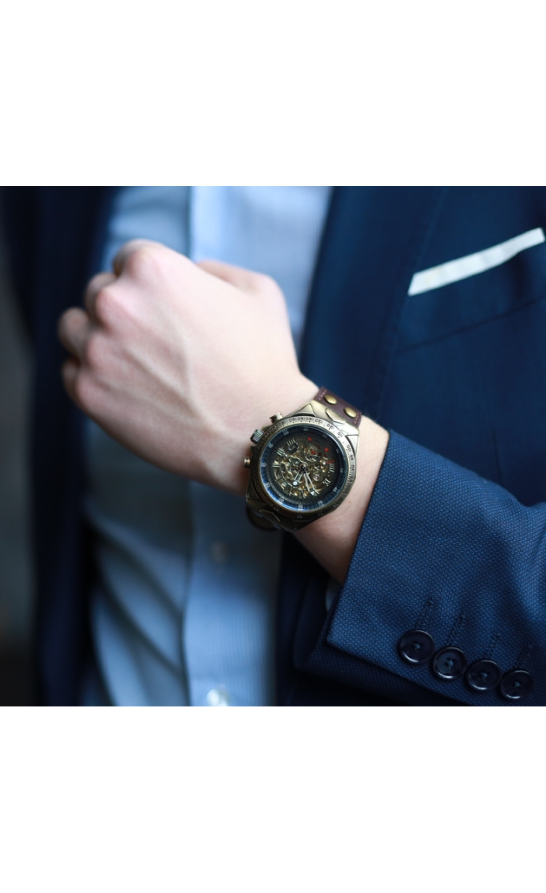 Чоловічий годинник  Winner Status New