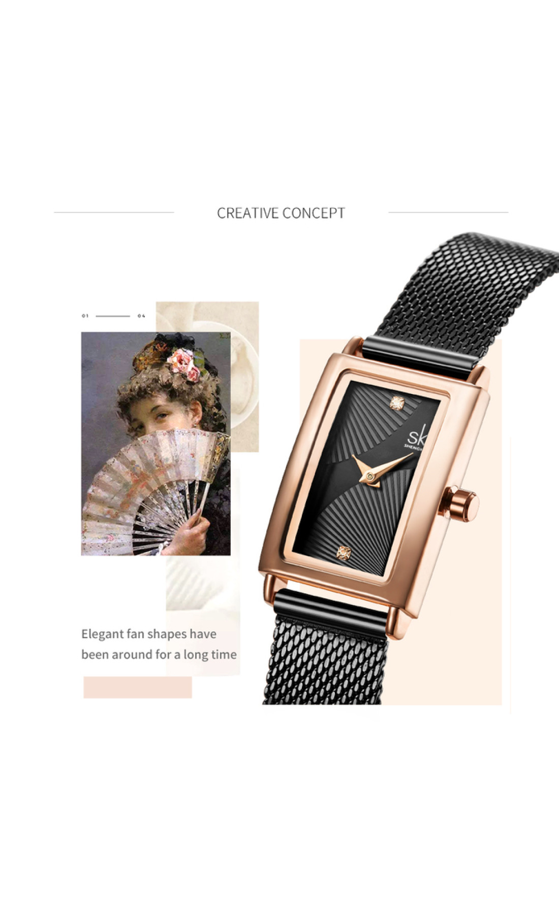 Жіночий годинник  Shengke Victoria