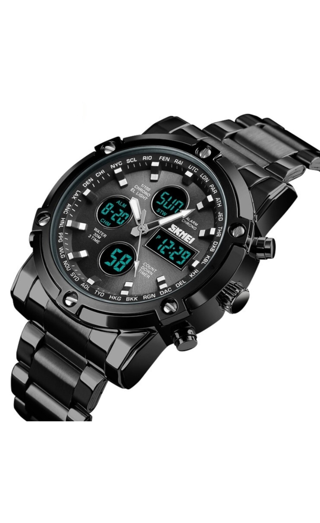 Чоловічий годинник  Skmei Molot Limited AllBlack