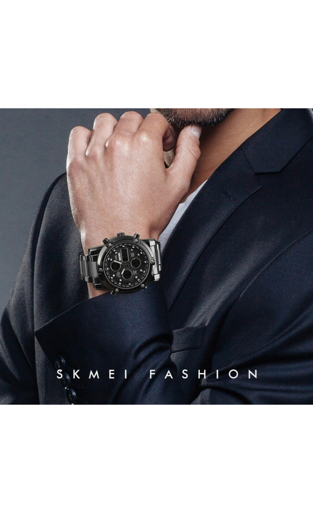 Чоловічий годинник  Skmei Molot Limited AllBlack