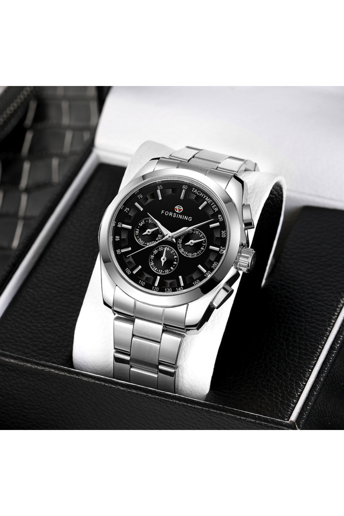 Чоловічий годинник  Forsining Walker Steel