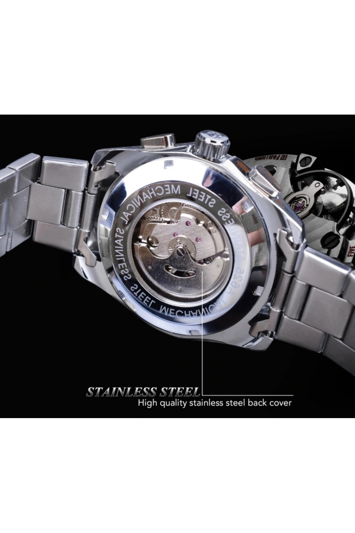 Чоловічий годинник  Forsining Walker Steel