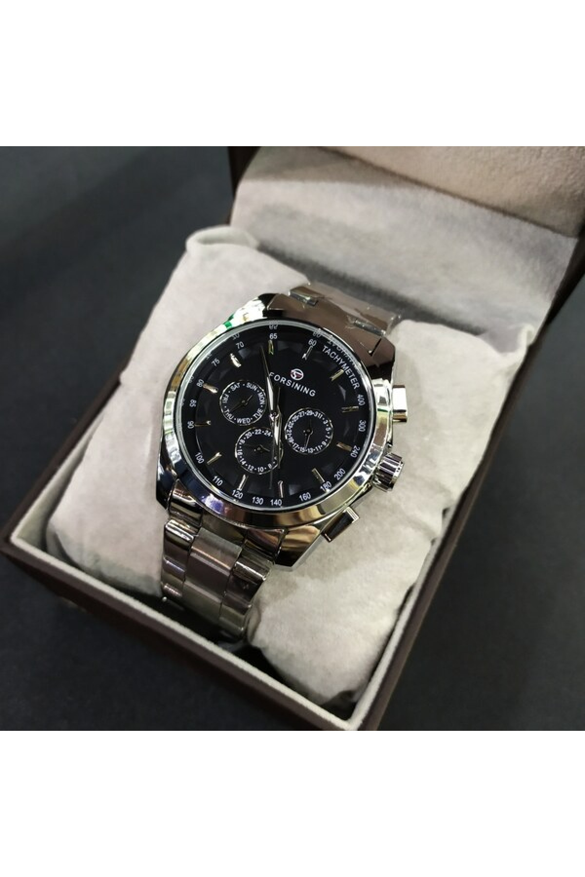 Чоловічий годинник  Forsining Walker Steel