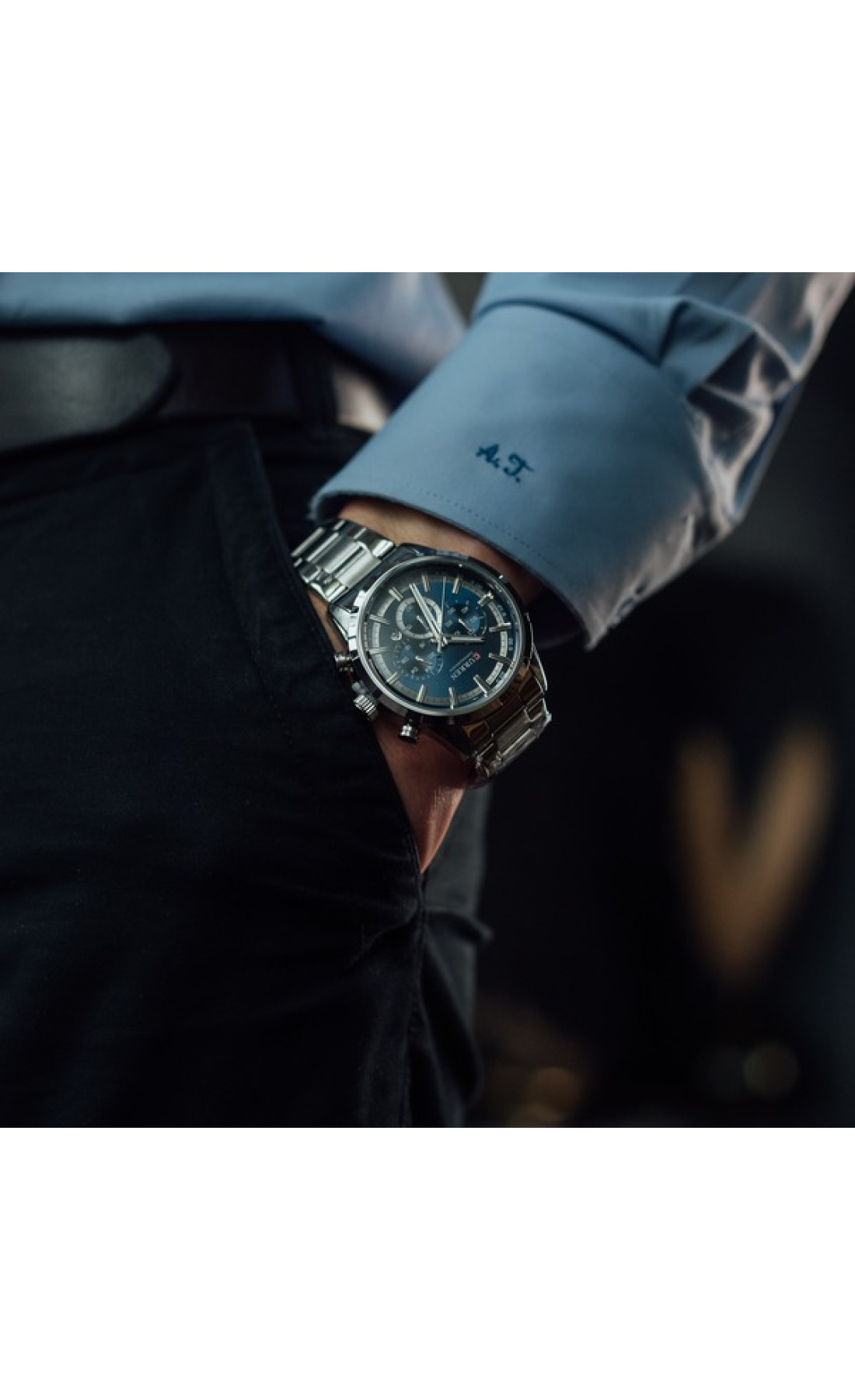 Чоловічий годинник  Curren Flag