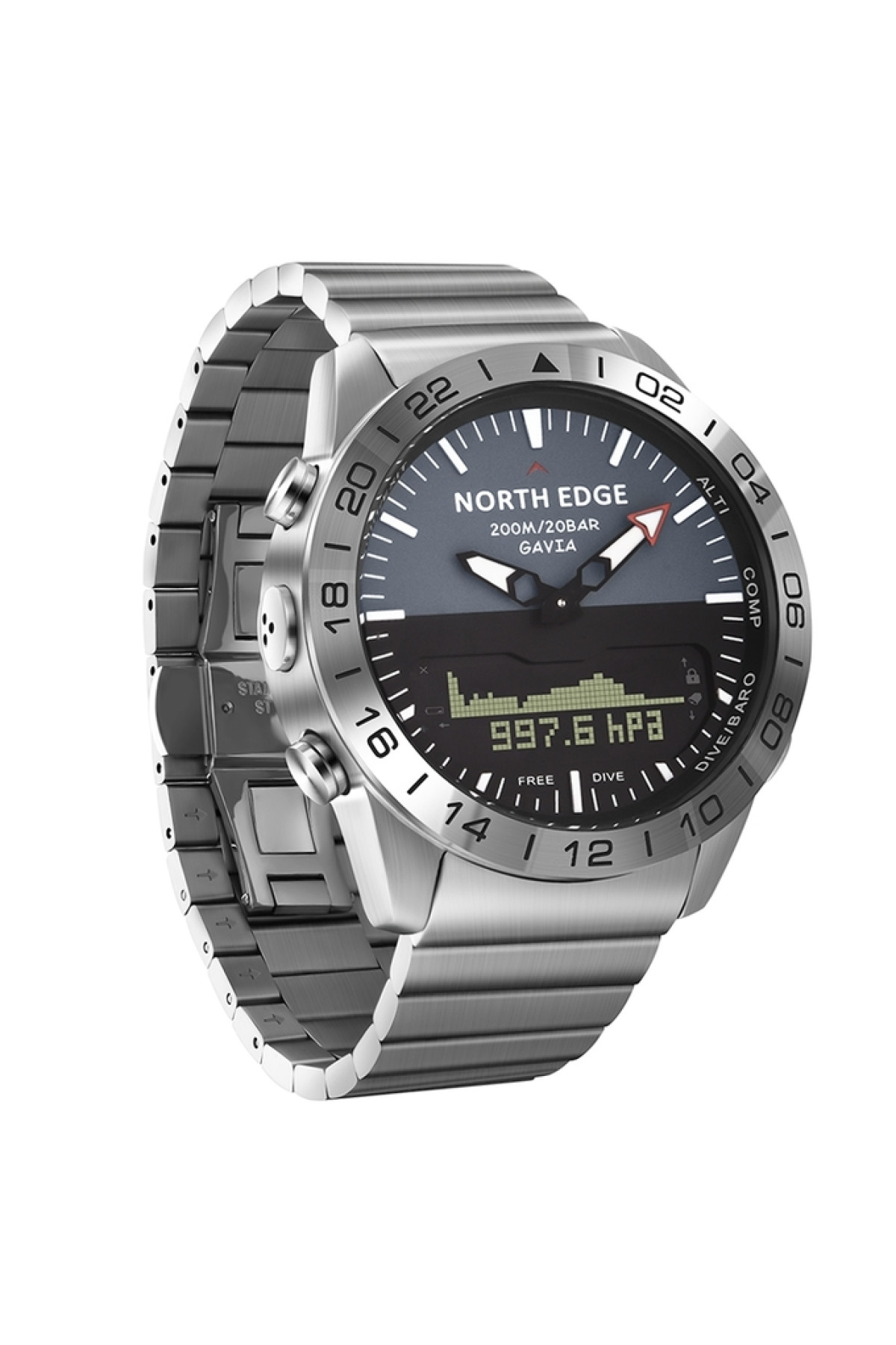 Чоловічий годинник  North Edge Gavia 20BAR